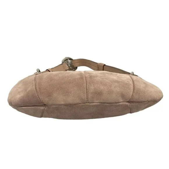 Saint Laurent Yves Rive Gauche Handbag Pink Beige - Picture 5 of 15